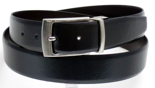 Cintura Pelle + Pelle Duplex Saldata - 35mm
